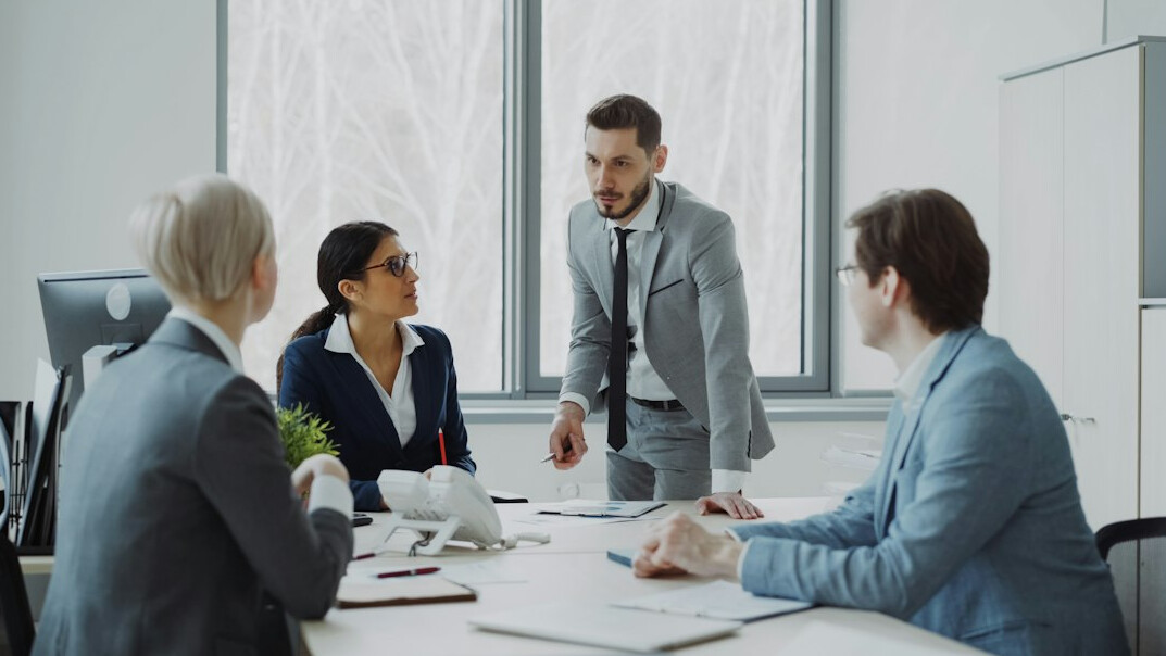 insurance team meeting