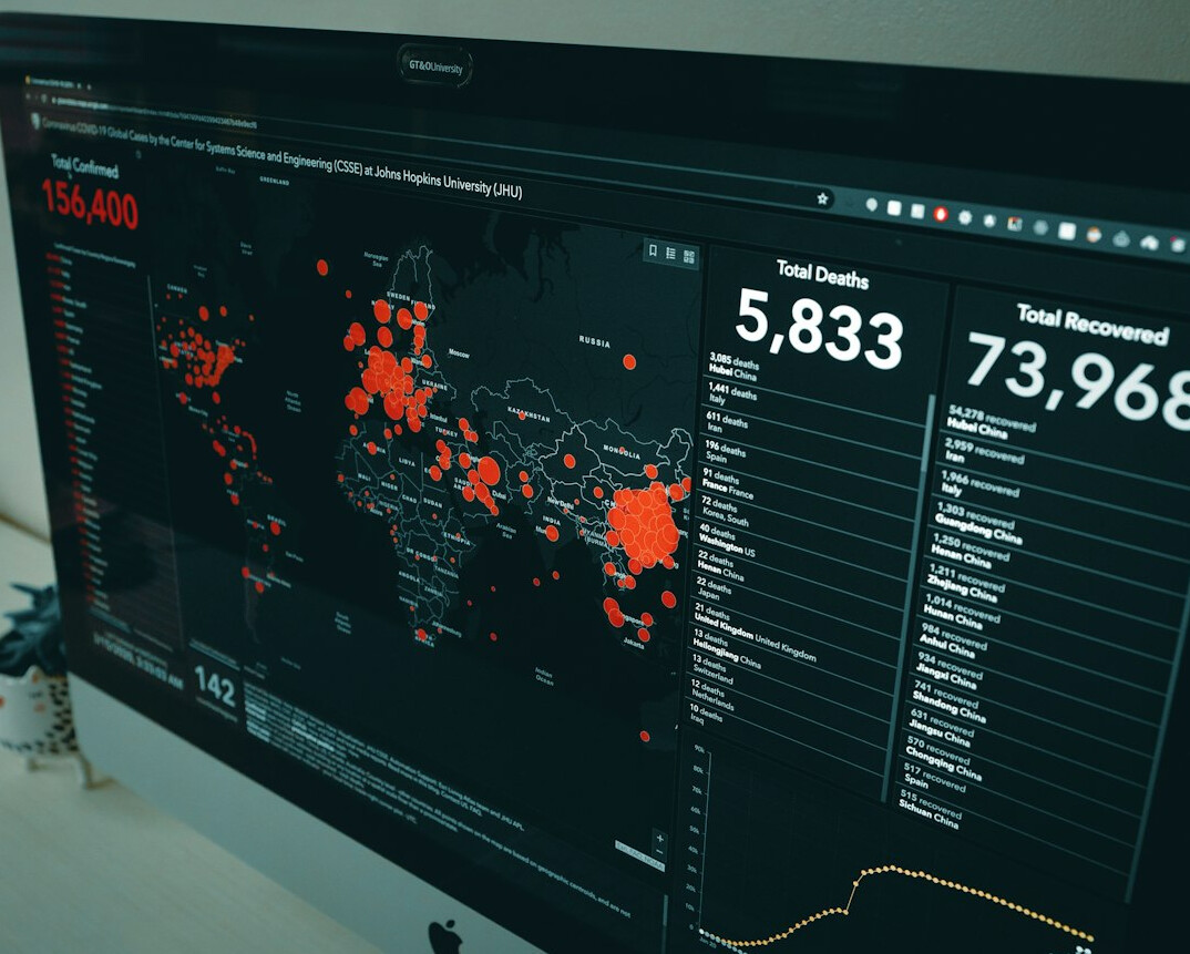 data analysis screen